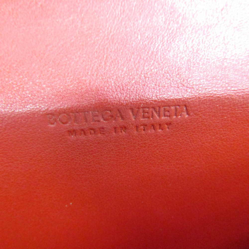 Bottega Veneta Intrecciato 134075 Women,Men Leather Long Wallet (bi-fold) Dar... - Picture 11 of 14